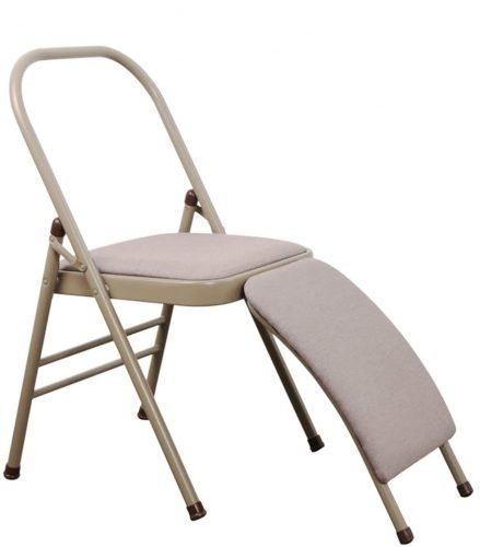 CIGOCIVI Yoga Auxiliary Chair with Lumbar Back Support