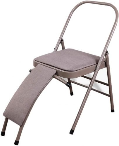 Yoga Auxiliary Foldable Chair with Lumbar Support