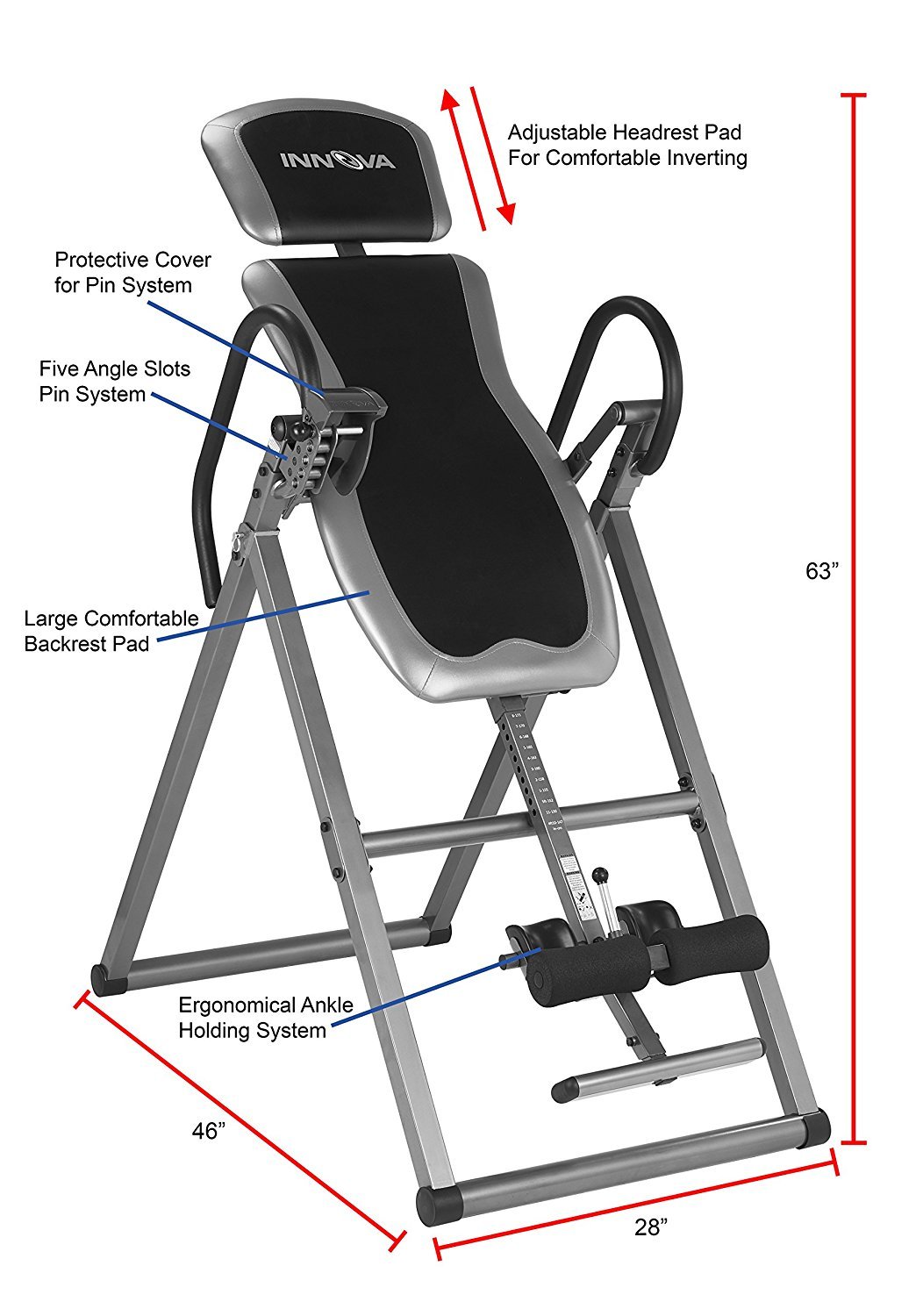 Innova ITX9600 Heavy Duty Inversion Therapy Table Review